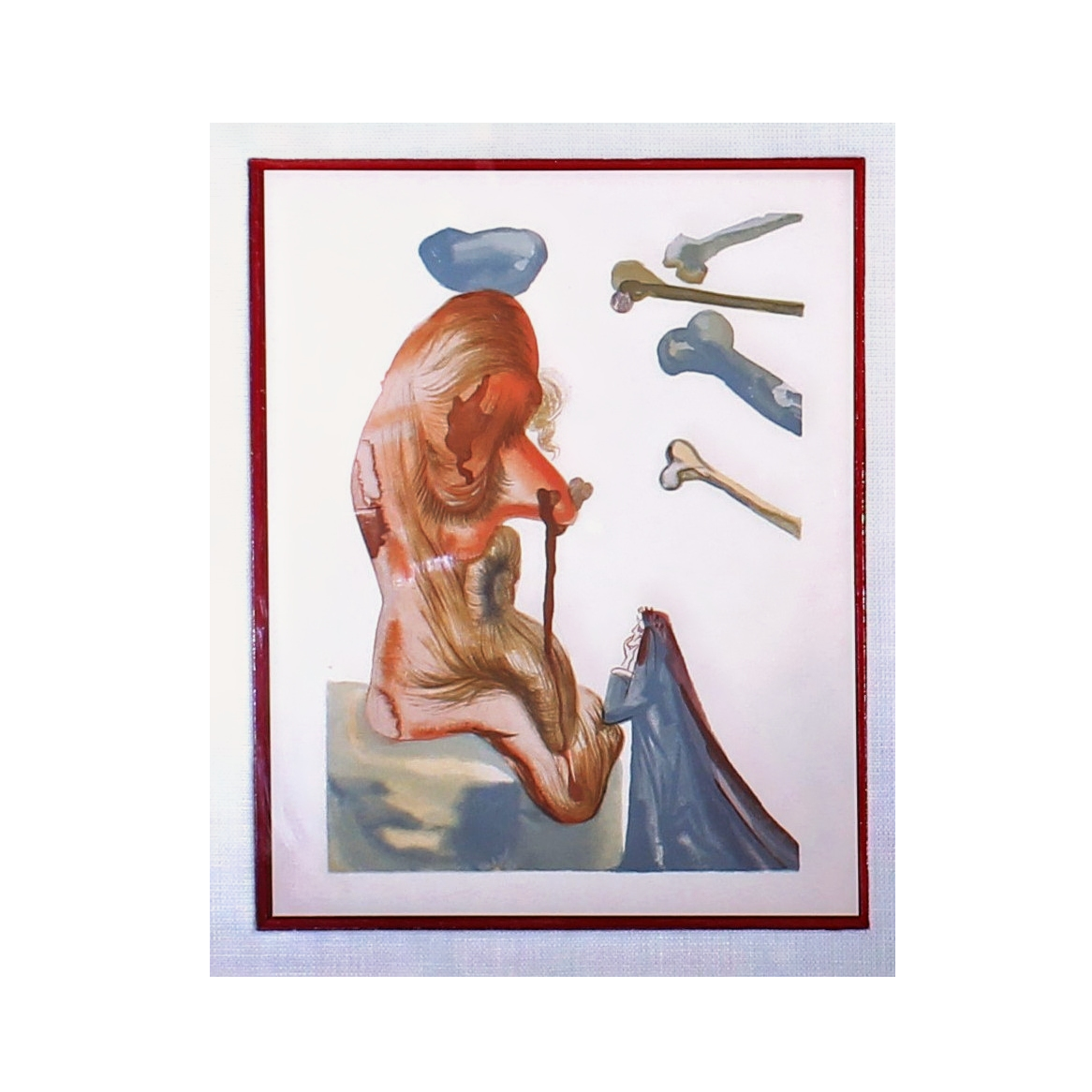 Salvador Dali 'lL Lusingtatore' Divine Comedy-Decomposition Set of 3
