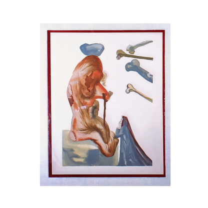 Salvador Dali 'lL Lusingtatore' Divine Comedy-Decomposition Set of 3