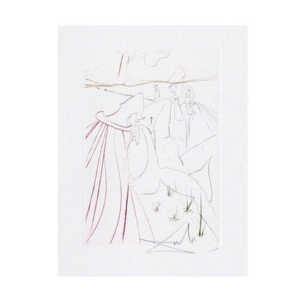 Salvador Dali 'La Ressuscitee' (The Woman Restored to Life) Le Decameron Suite