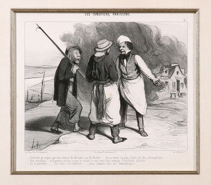Honoré Daumier 'Tiens, Moi Qui Croyons'