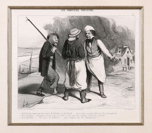Honoré Daumier 'Tiens, Moi Qui Croyons'