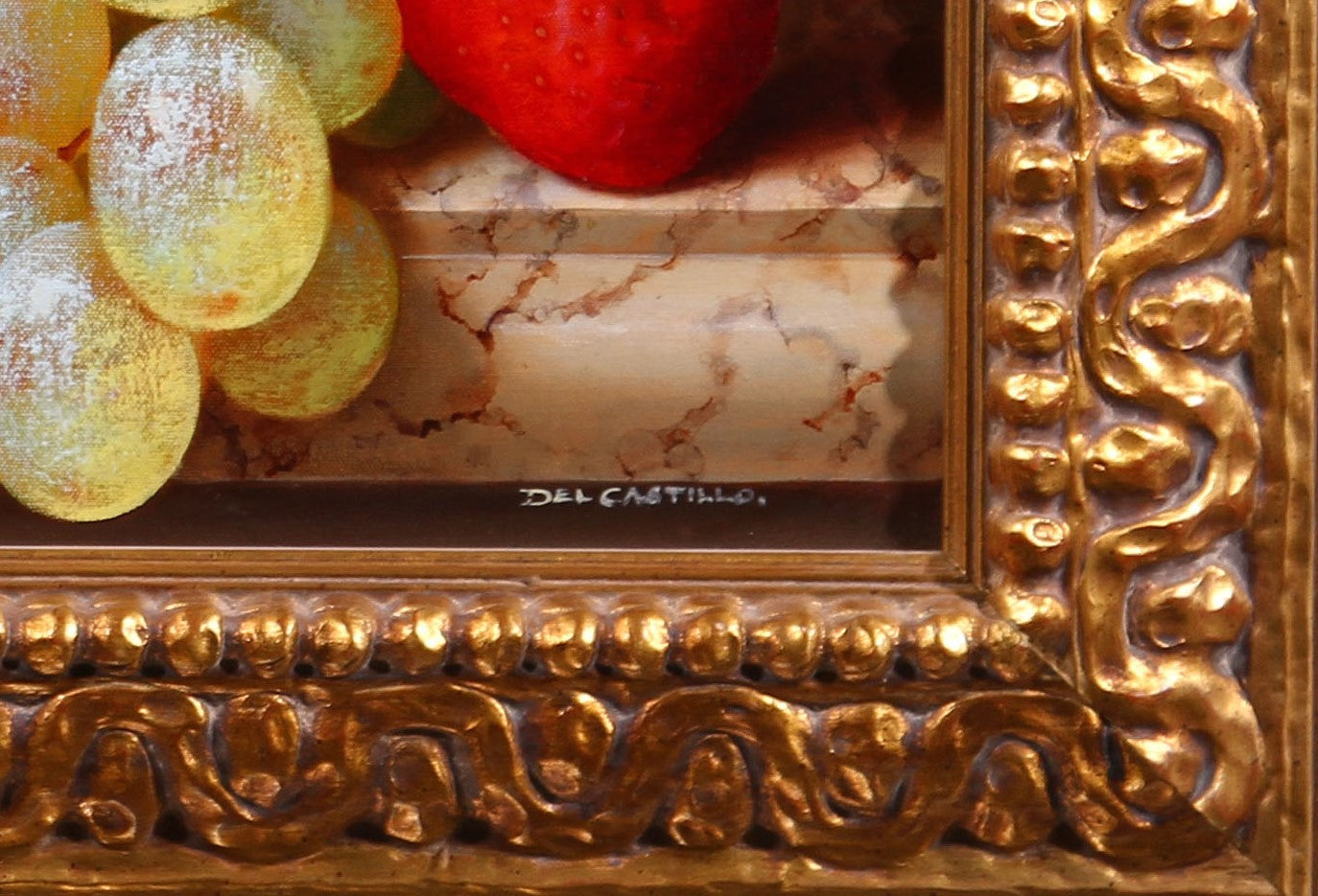 Victor Del Castillo 'Pera Uvas y Fresa' - Centaur Art Galleries