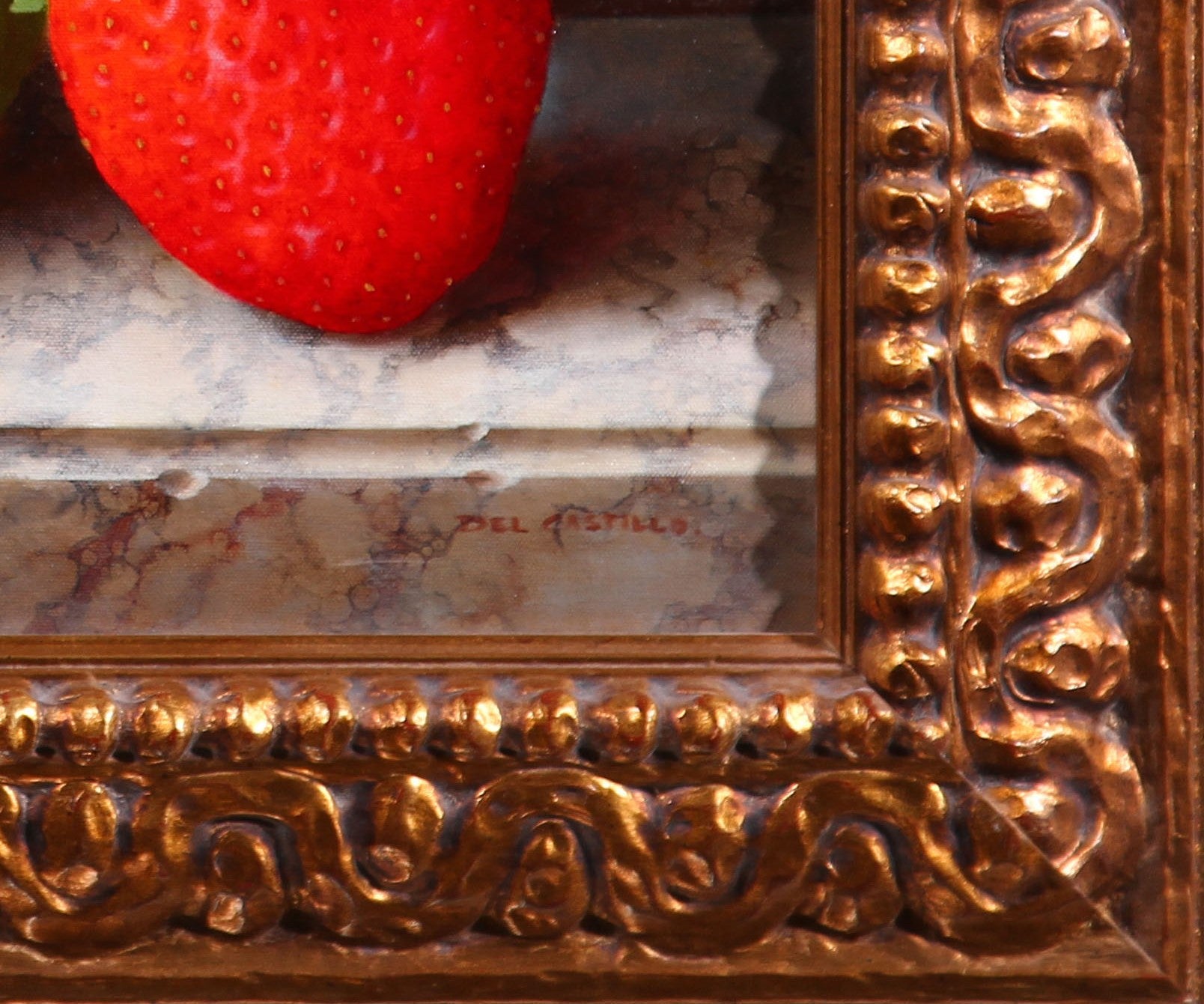 Victor Del Castillo 'Manzana y Fresa' - Centaur Art Galleries