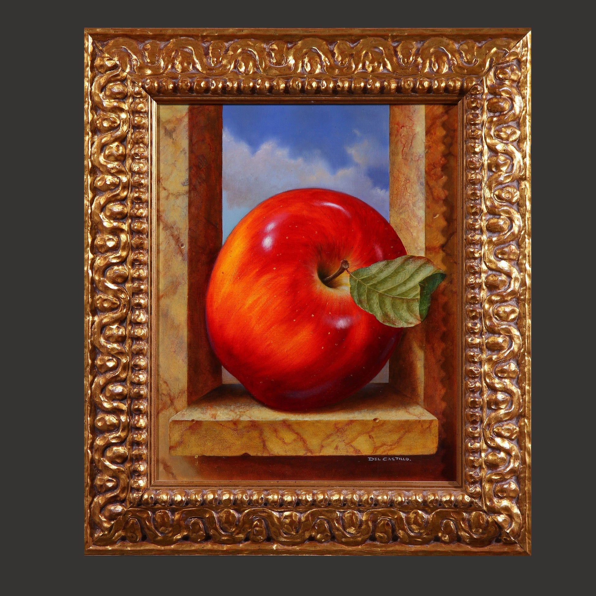 Victor Del Castillo 'Manzana en la Ventana' - Centaur Art Galleries