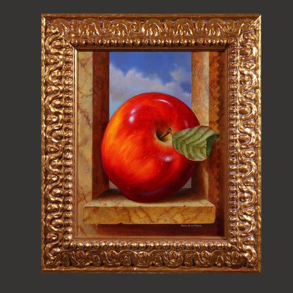 Victor Del Castillo 'Manzana en la Ventana' - Centaur Art Galleries