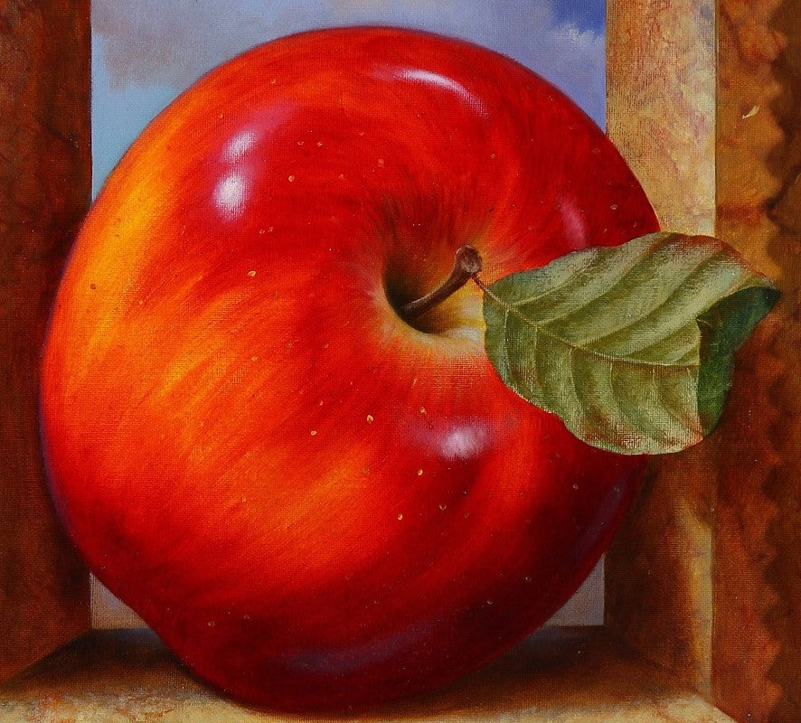 Victor Del Castillo 'Manzana en la Ventana' - Centaur Art Galleries