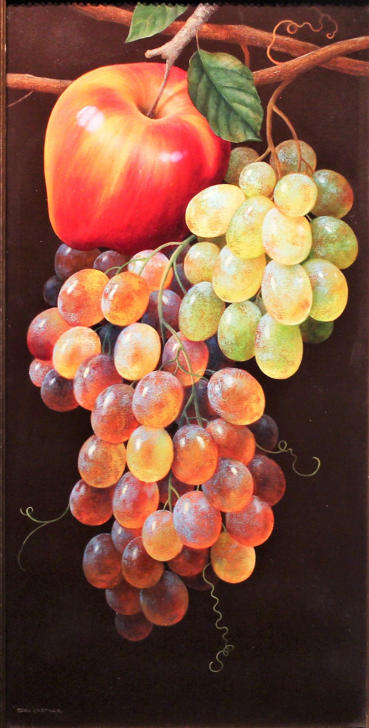 Victor Del Castillo 'Uvas y Manzanas' - Centaur Art Galleries
