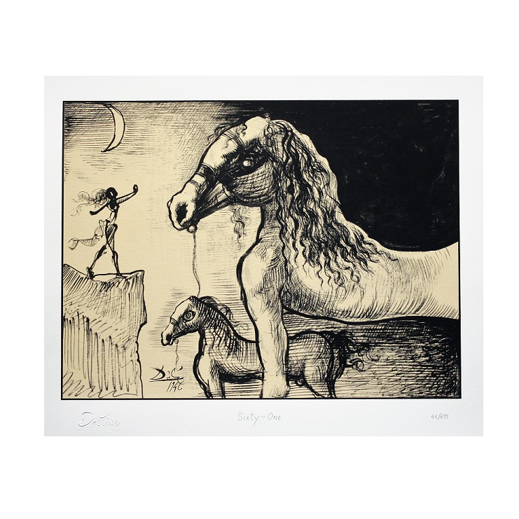 Salvador Dali 'Destino #61' Limited Edition Colab With Walt Disney - Centaur Art Galleries