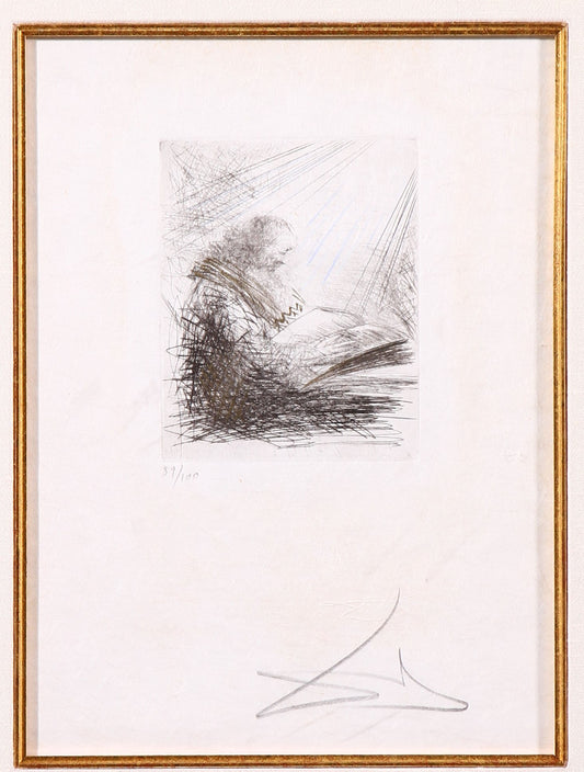 Salvador Dali 'Faust Reading' - Centaur Art Galleries