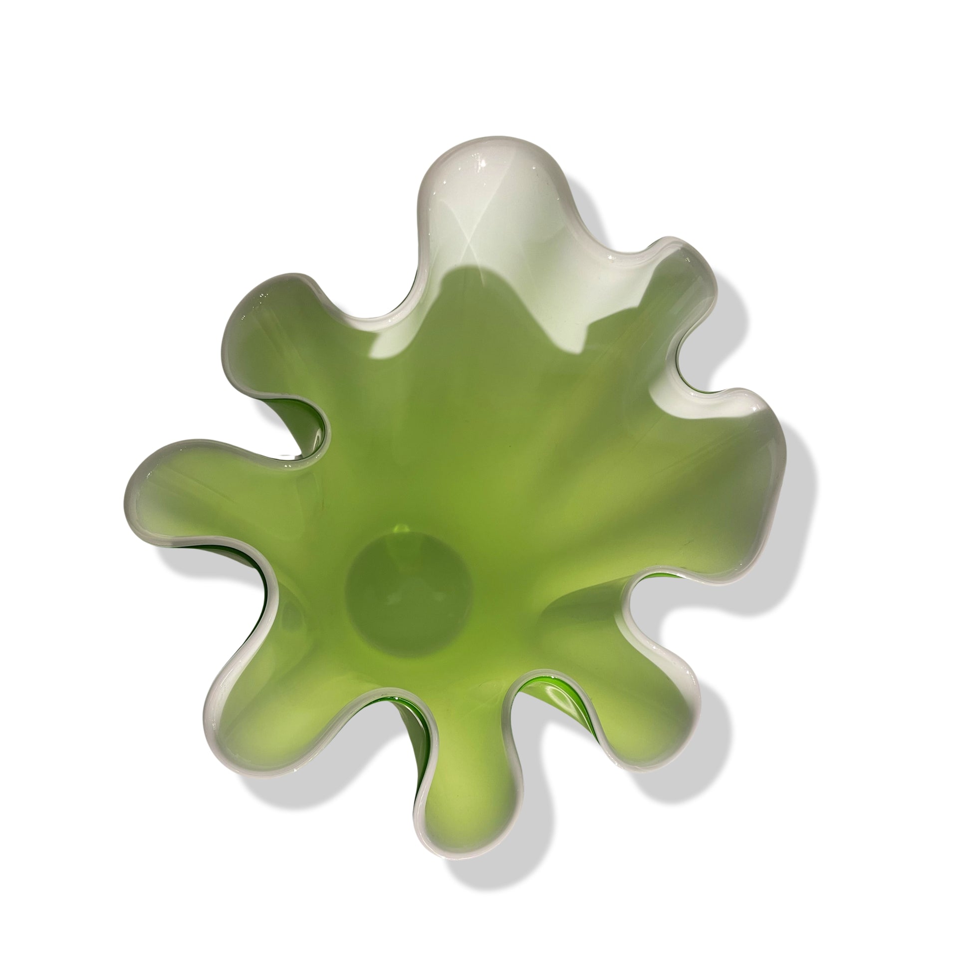 Glass Chartreuse Handkerchief - Centaur Art Galleries