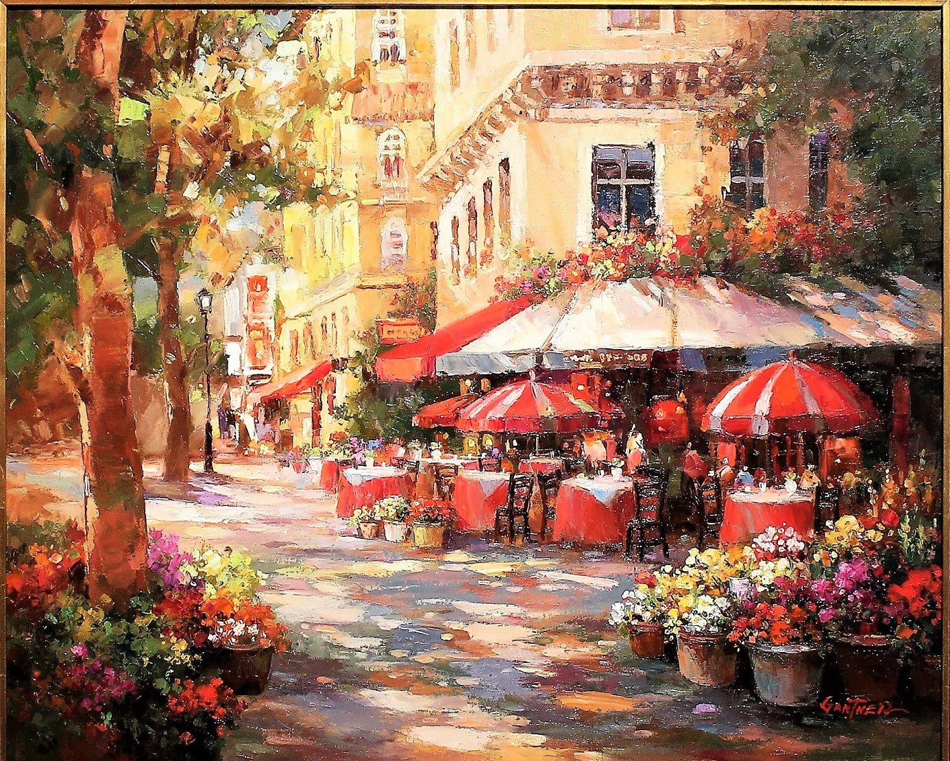 Paul Guy Gantner 'Flower Cafe'