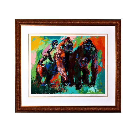 LeRoy Neiman 'Gorilla Family'