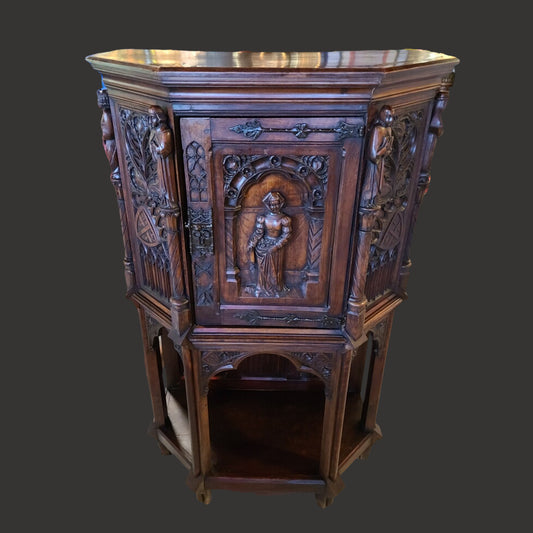 Gothic Revival Cabinet - Centaur Art Galleries