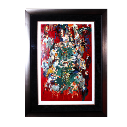 LeRoy Neiman Limited Edition 'Gaming Table'