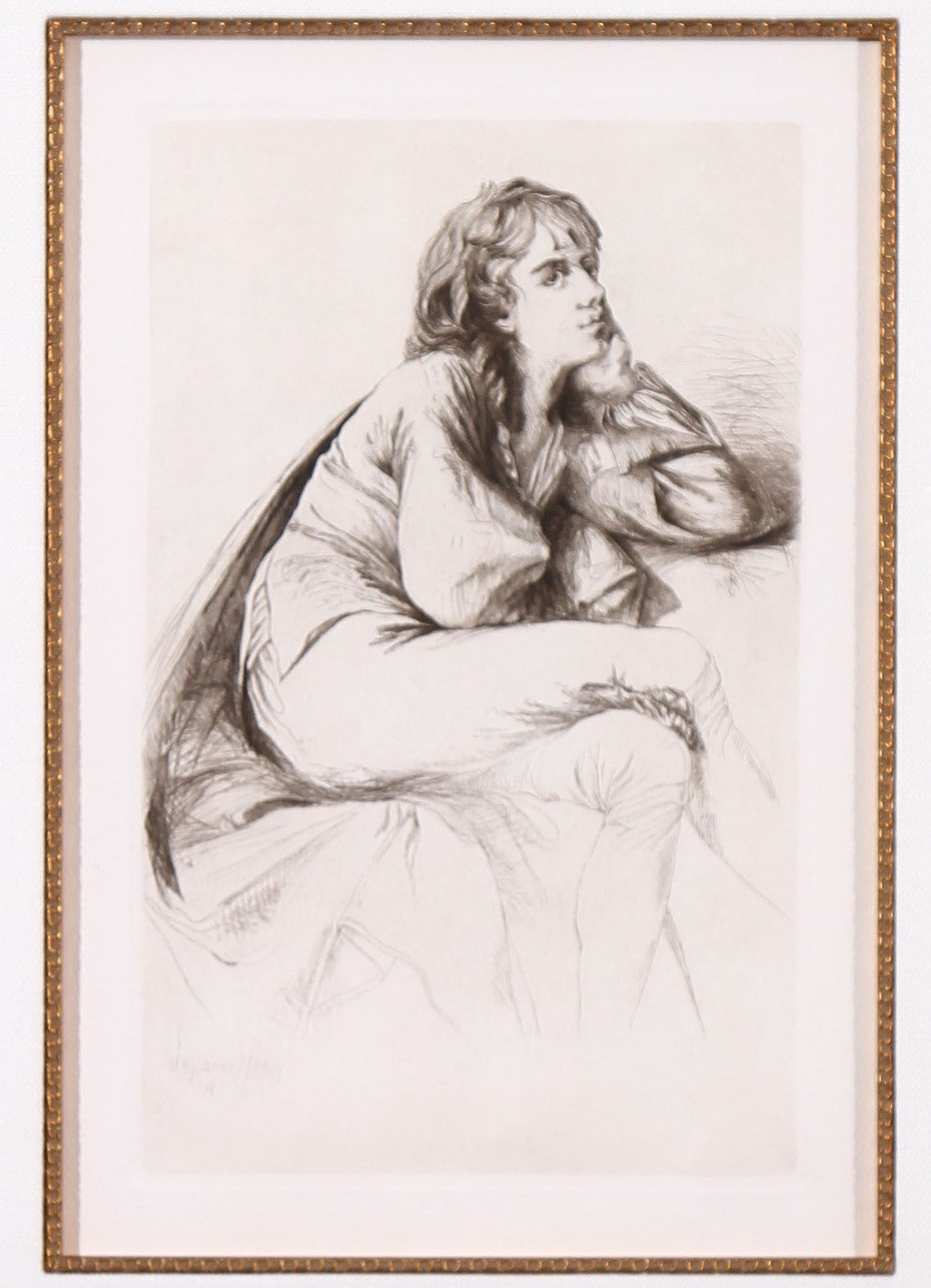 Francis Seymour Haden 'Portrait of Thomas Haden' - Centaur Art Galleries