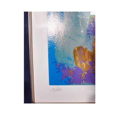 LeRoy Neiman Limit Edition 'High Stakes Blackjack'
