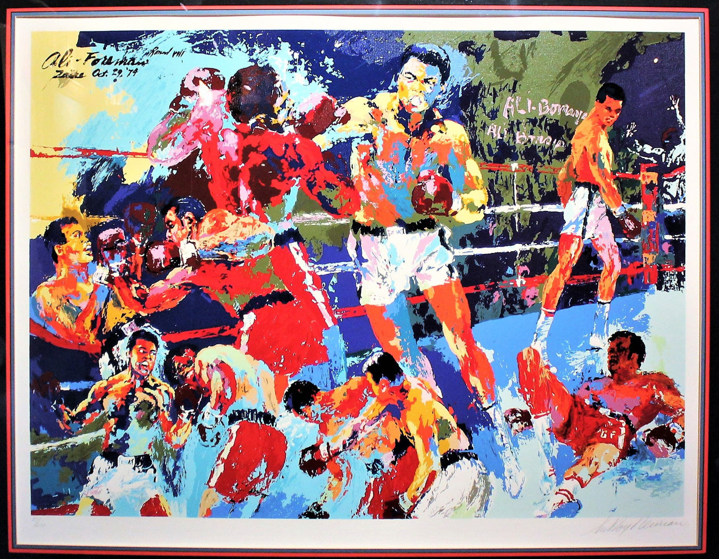 LeRoy Neiman 'Homage To Ail' - Centaur Art Galleries