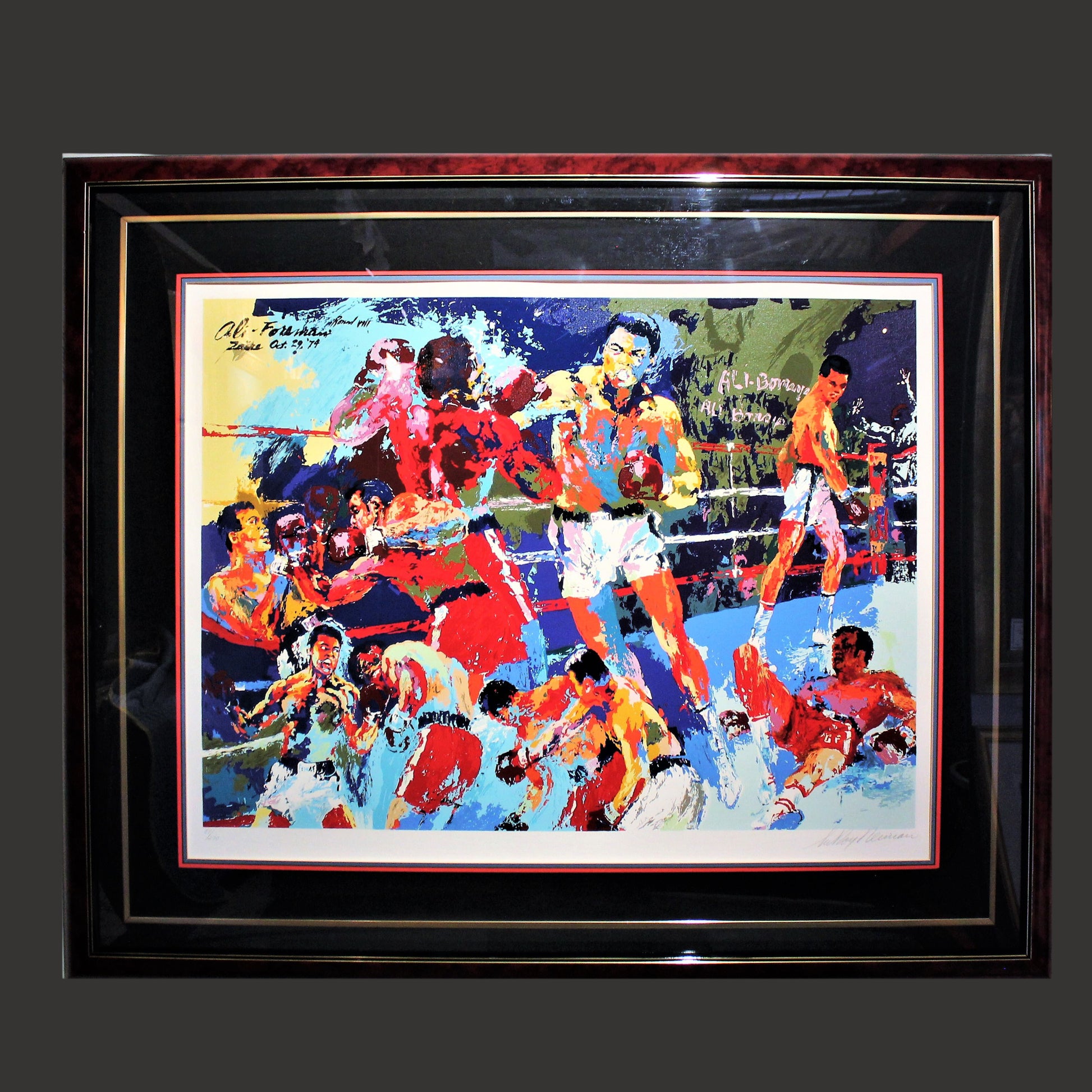 LeRoy Neiman 'Homage To Ail' - Centaur Art Galleries