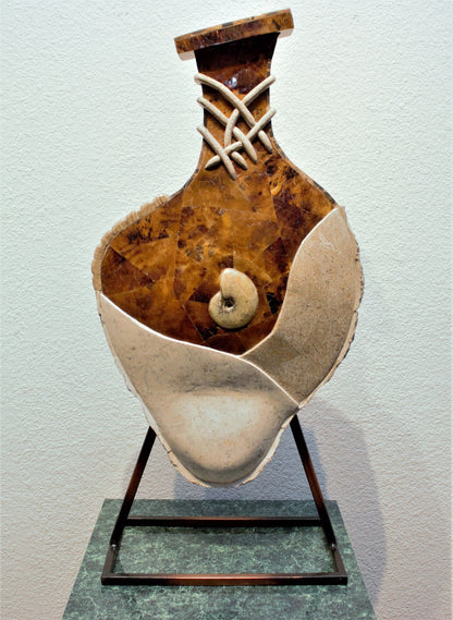 Joseph A. De Castro 'Marble and Stone Vessel' - Centaur Art Galleries