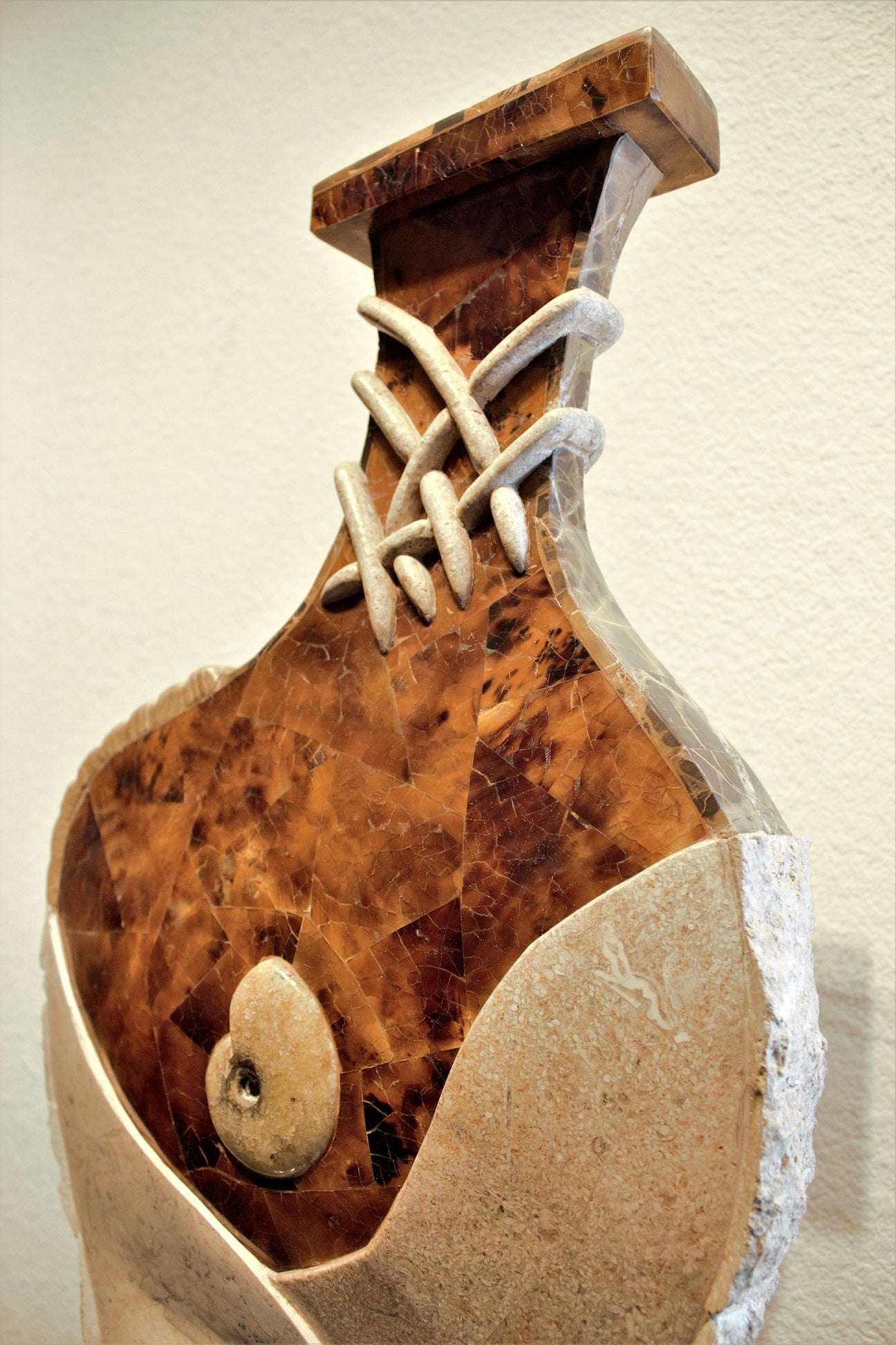 Joseph A. De Castro 'Marble and Stone Vessel' - Centaur Art Galleries