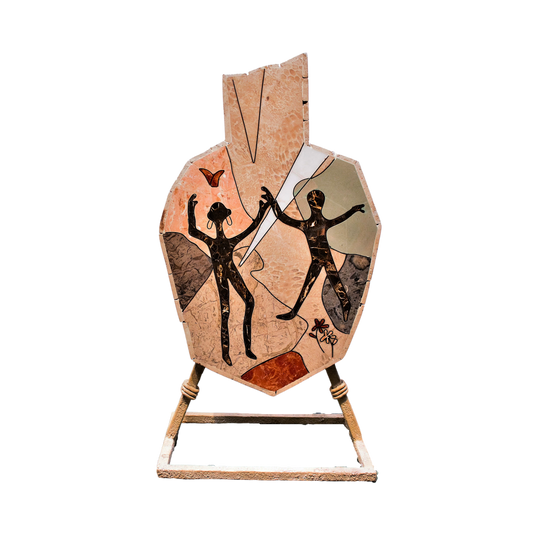 Joseph A. De Castro 'Tribal Jar' Sculpture - Centaur Art Galleries
