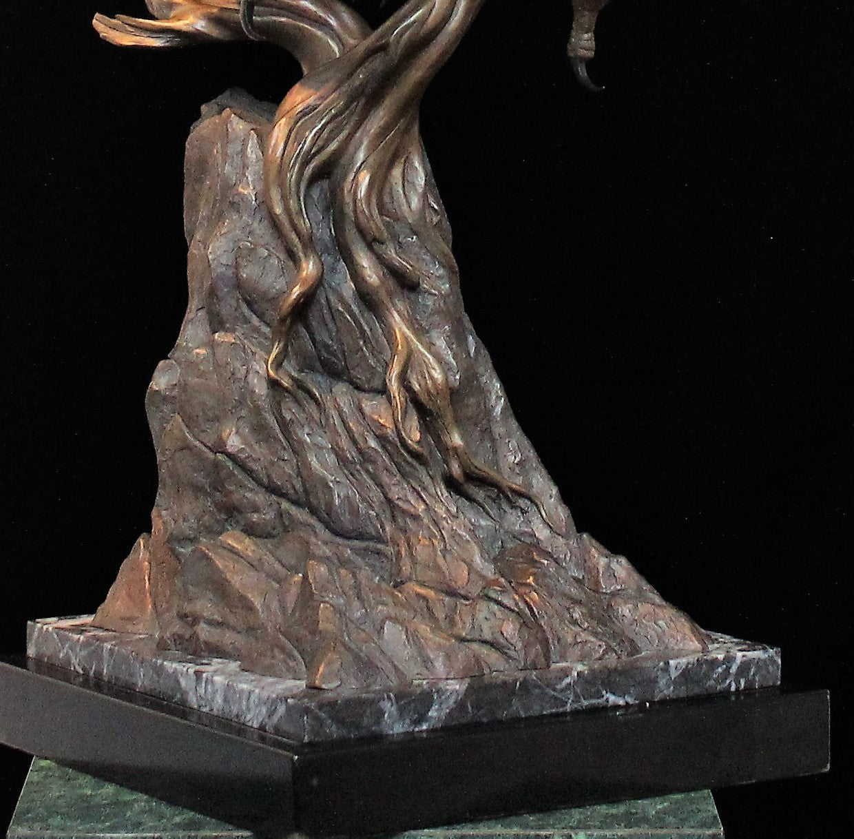 Mike Curtis 'Shoreline Descent' Bronze  Scuplture - Centaur Art Galleries