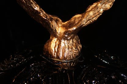 Licio Zanetti 'Murano Glass Geese w/ Bronze Base' Sculpture (VERY RARE) - Centaur Art Galleries