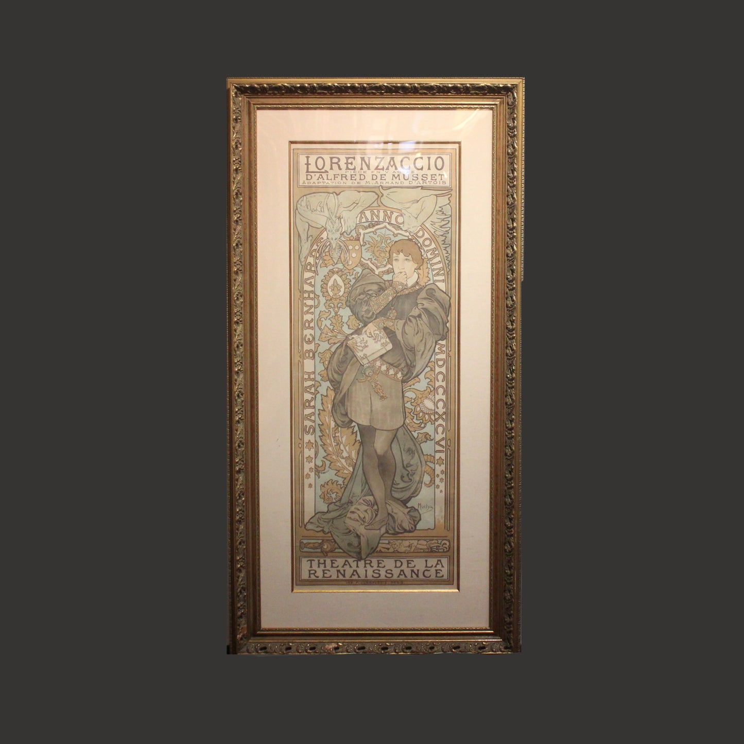 Alphonse Mucha 'Lorenzaccio' - Centaur Art Galleries