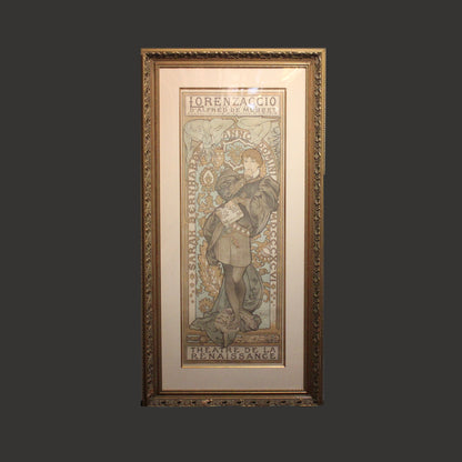 Alphonse Mucha 'Lorenzaccio' - Centaur Art Galleries