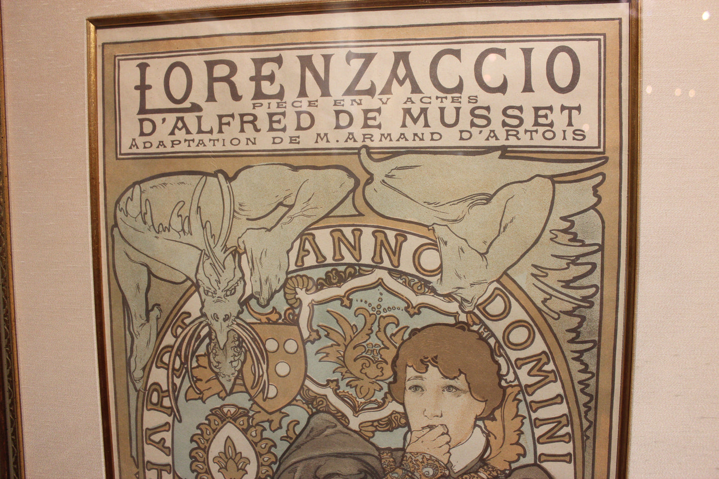 Alphonse Mucha 'Lorenzaccio' - Centaur Art Galleries