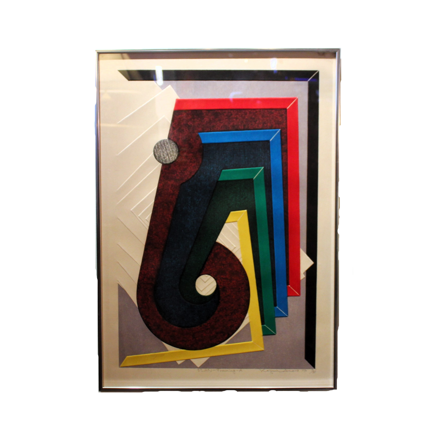Kazumi Amano 'Plan Framing-A 1973' - Centaur Art Galleries