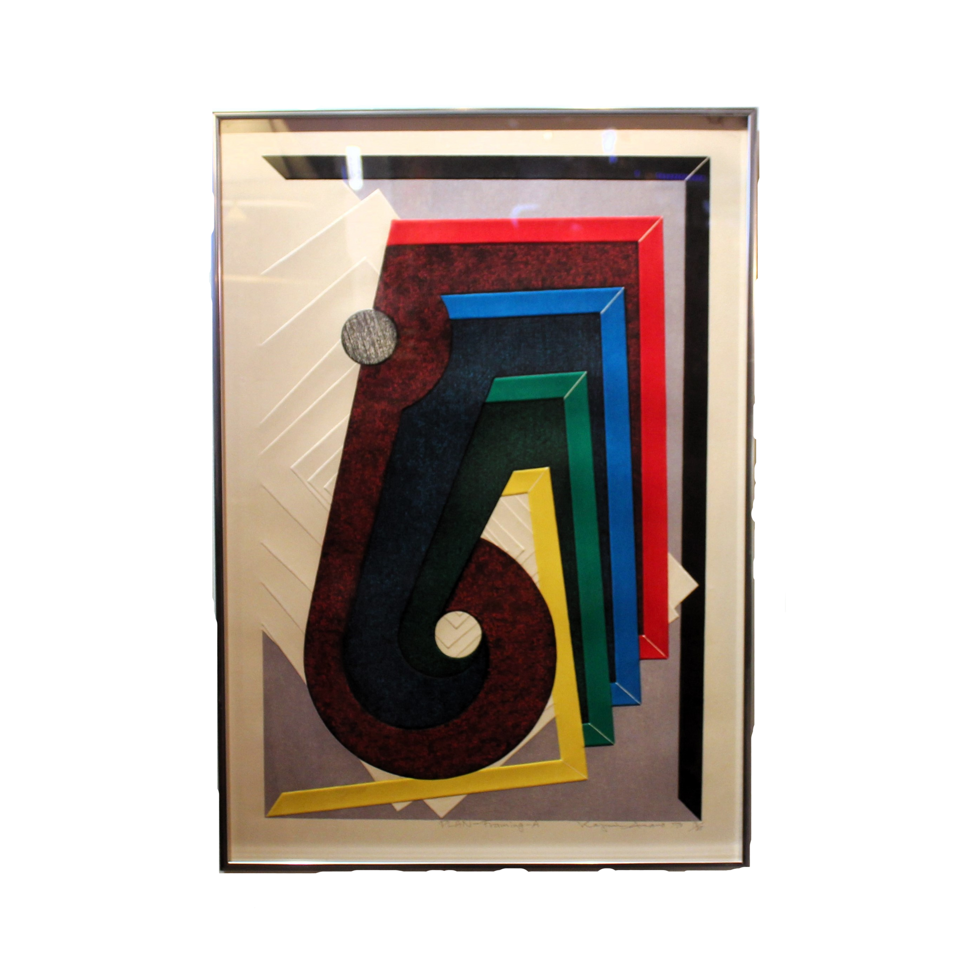 Kazumi Amano 'Plan Framing-A 1973' - Centaur Art Galleries