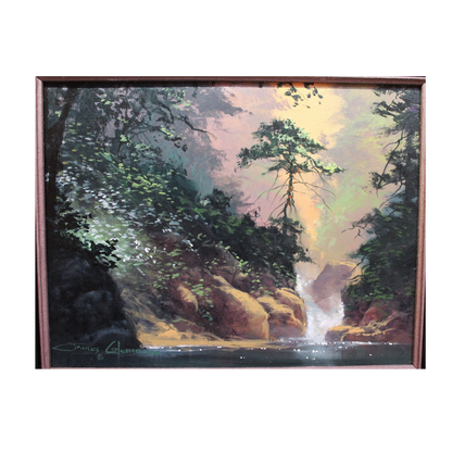 James Coleman 'Morning Calm' Painting - Centaur Art Galleries