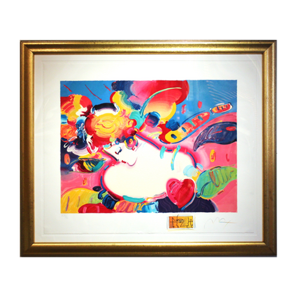 Peter Max 'Flower Blossom Lady II' - Centaur Art Galleries