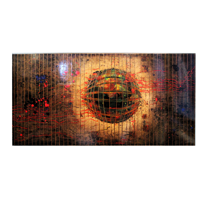 Mohan Sundaresan 'Red Sphere' Painting - Centaur Art Galleries