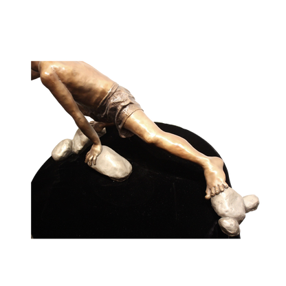 Mark Hopkins 'Mud Buddies' Large Bronze Sculpture - Centaur Art Galleries