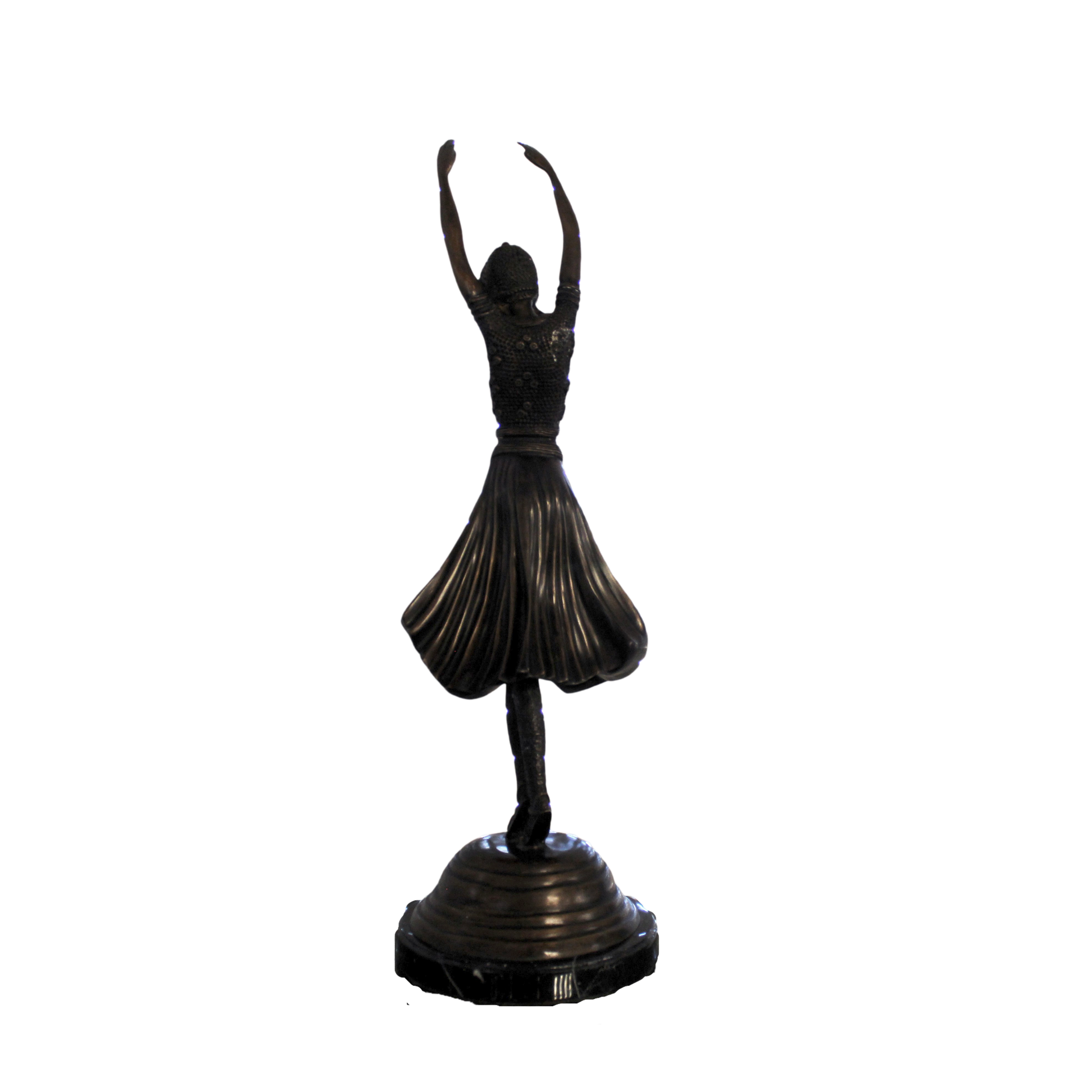 Bronze Girl Sculpture - Centaur Art Galleries