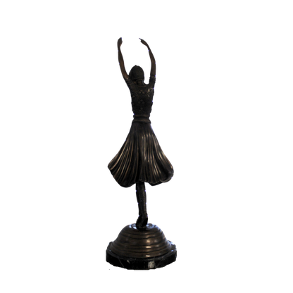 Bronze Girl Sculpture - Centaur Art Galleries