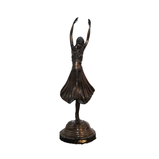 Bronze Girl Sculpture - Centaur Art Galleries