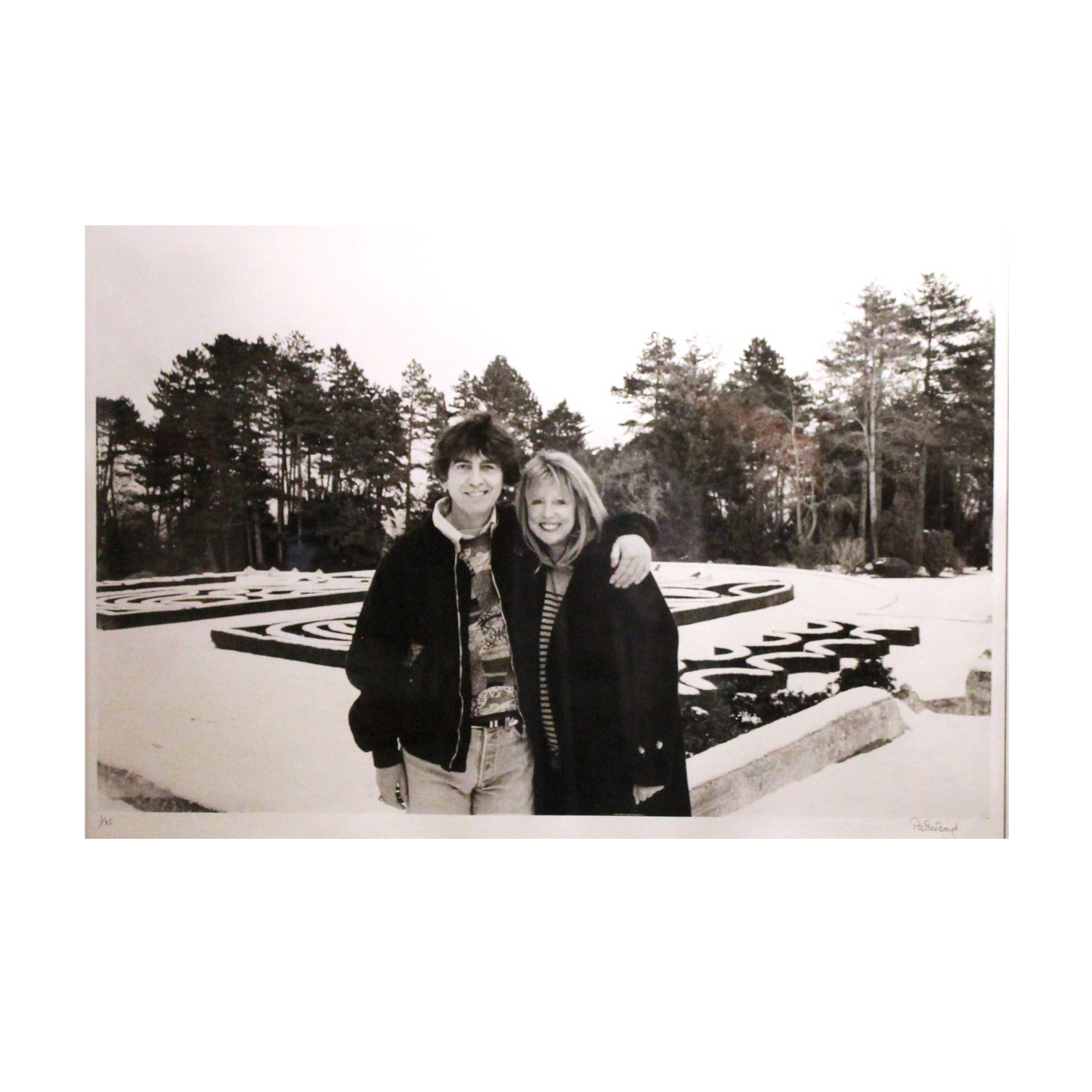 Photographer Patti Boyd  'George & Patti; Friar Park, England' Photograph