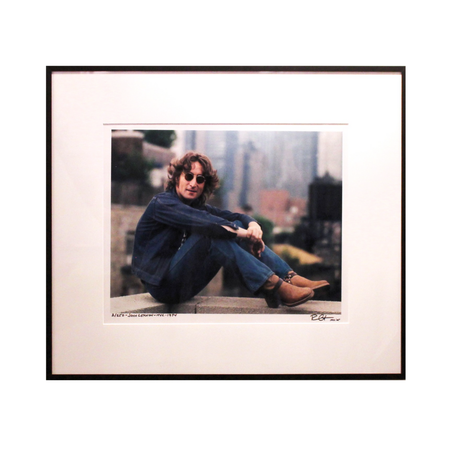 Photographer Bob Gruen 'John Lennon NYC - 1974' Photograph