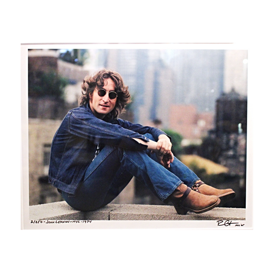 Photographer Bob Gruen 'John Lennon NYC - 1974' Photograph