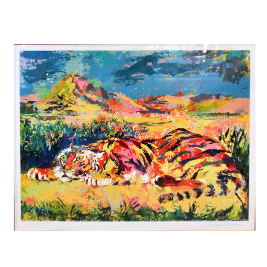 LeRoy Neiman 'Delacroix's Tiger'