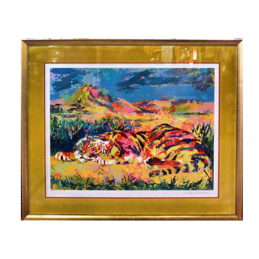 LeRoy Neiman 'Delacroix's Tiger'
