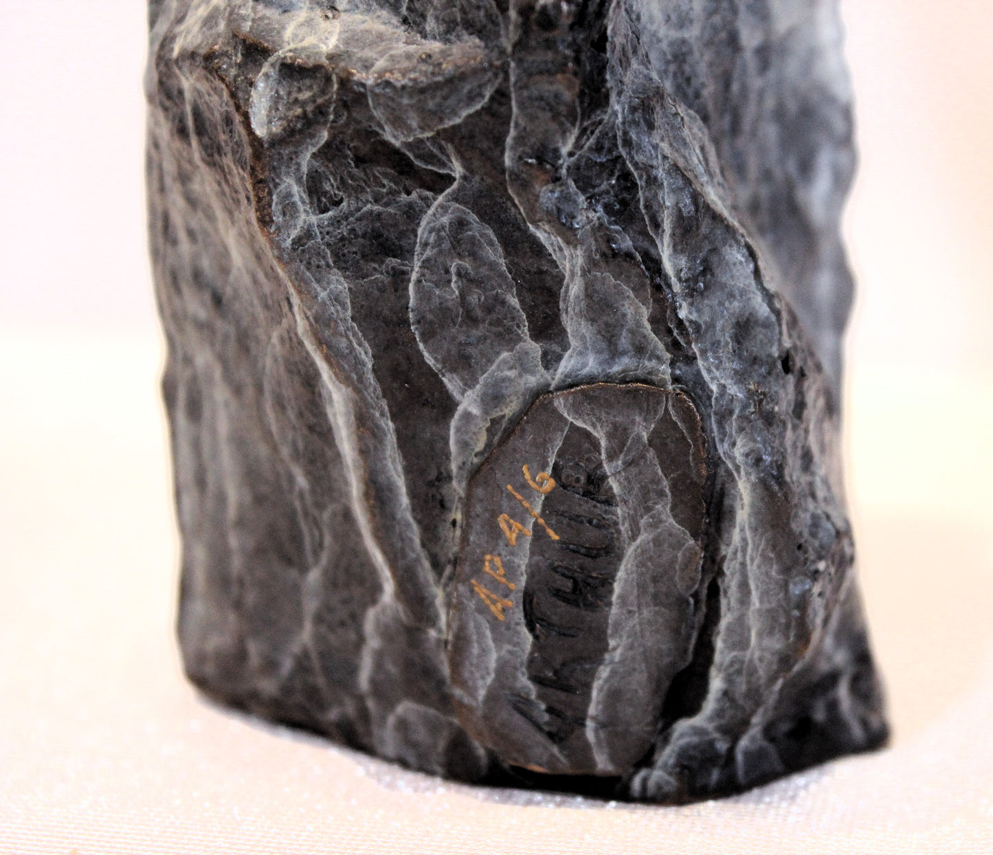 Brian Arthur 'Puffin on Rock' Bronze Sculpture