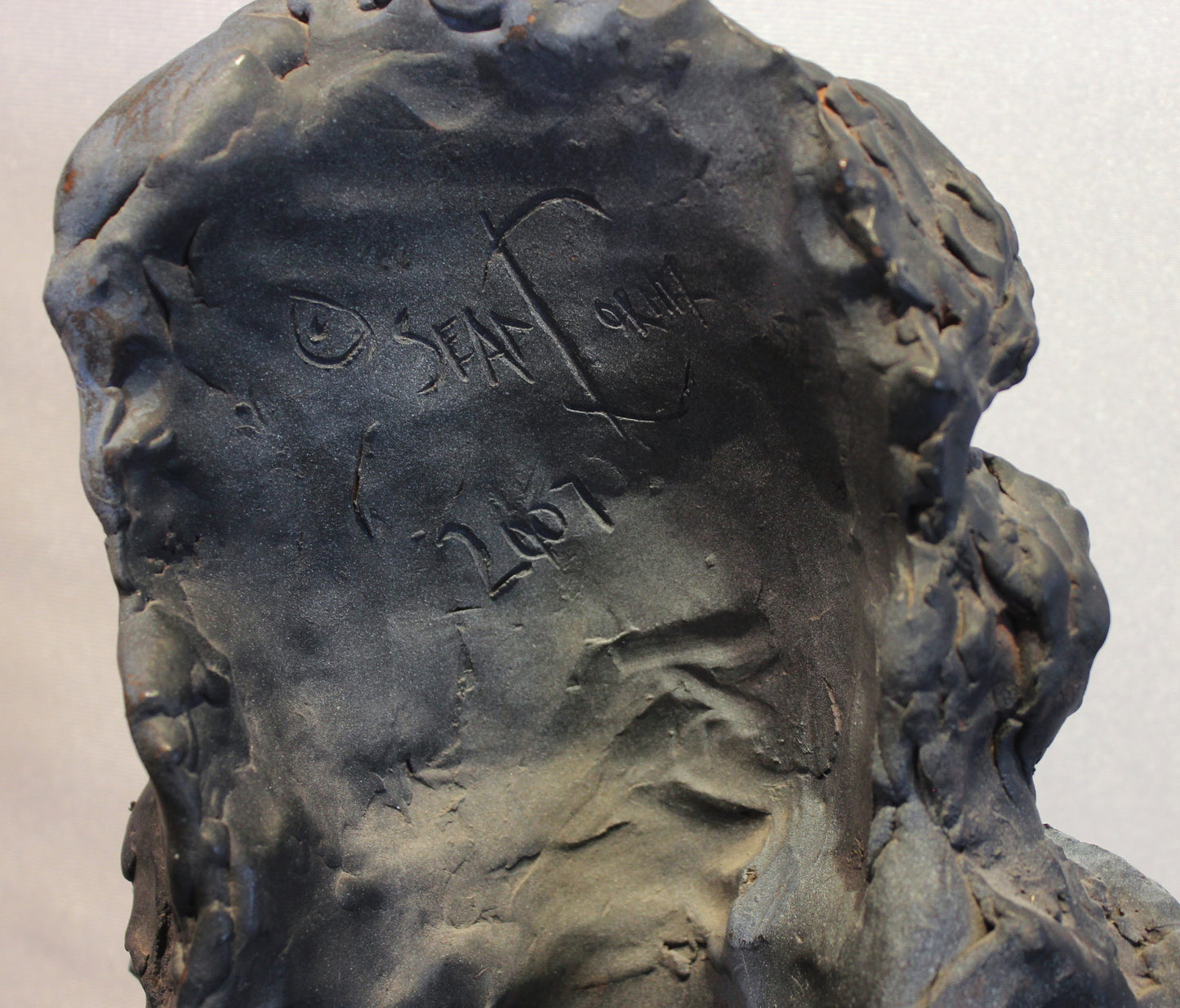 Sam Corner "Many Faces' Sculpture - Centaur Art Galleries