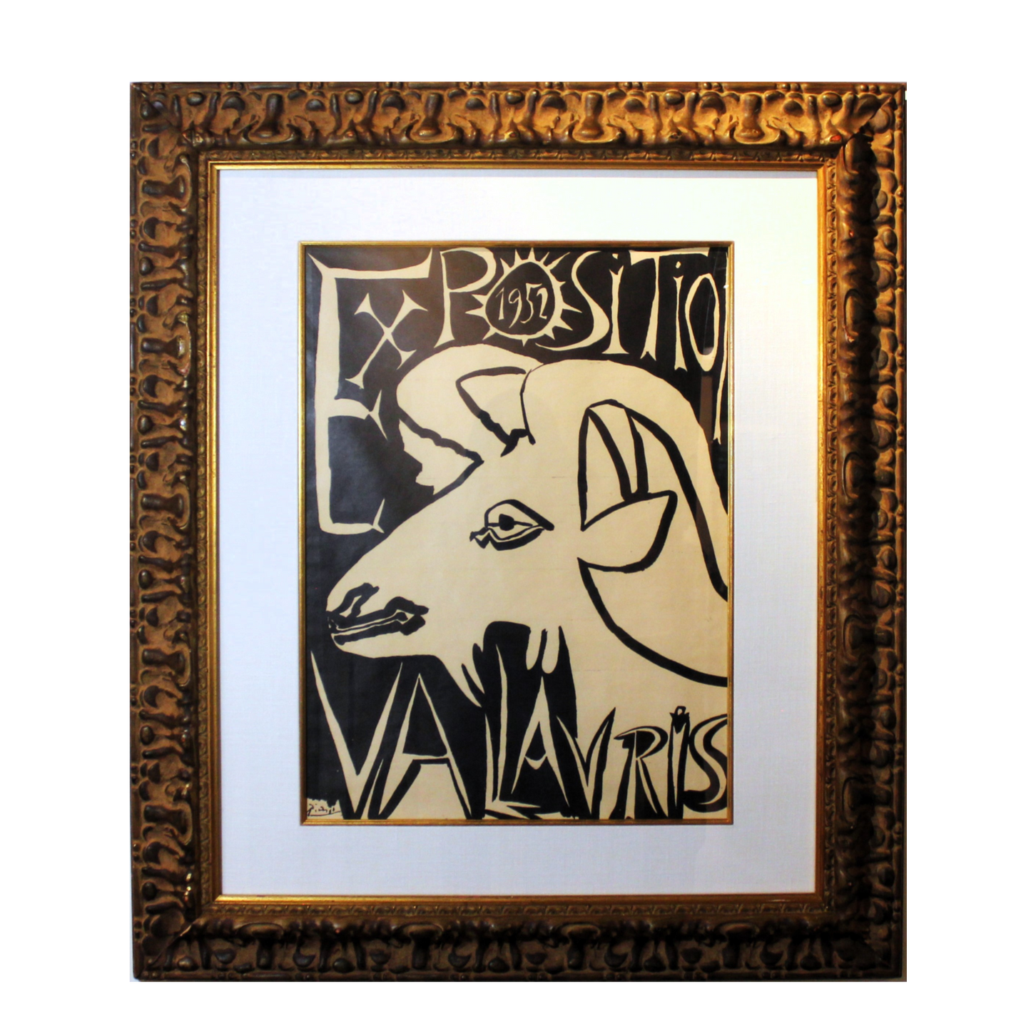 Pablo Picasso 'Exposition Vallauris' 1952