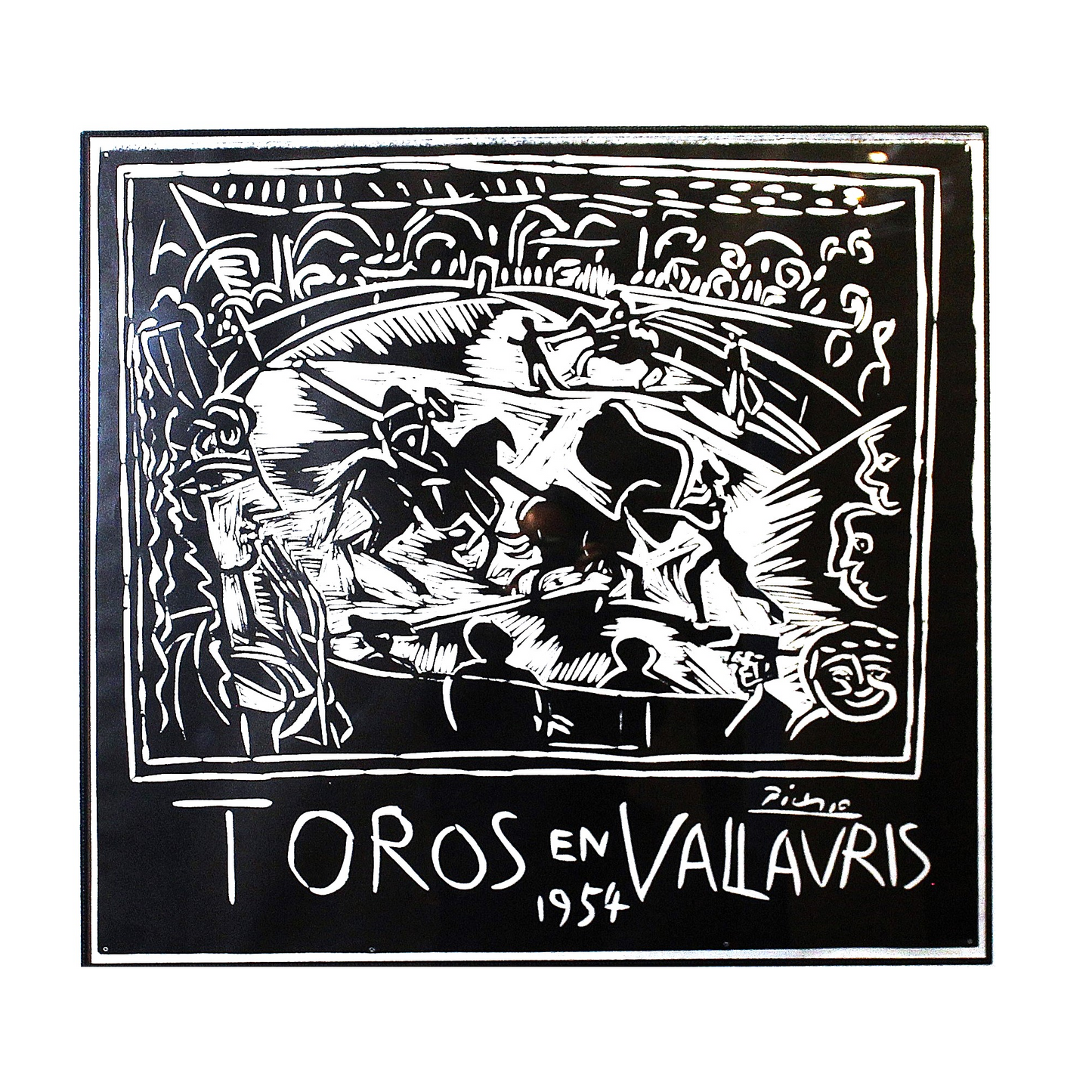 Pablo Picasso 'Toro En Vallauris, 1954'