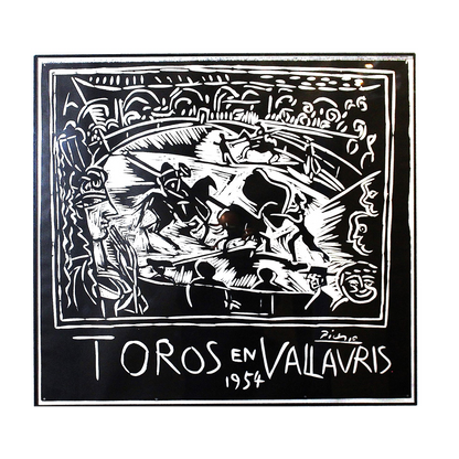 Pablo Picasso 'Toro En Vallauris, 1954'