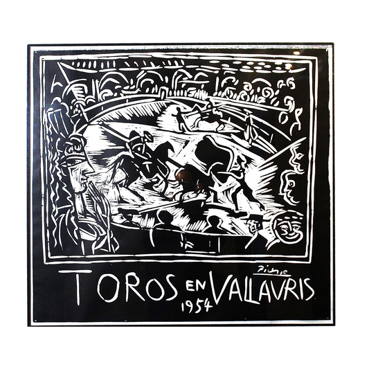 Pablo Picasso 'Toro En Vallauris, 1954'